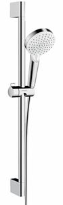 HANSGROHE CROMETTA VARIO 2JET sprchová souprava 3-dílná, ruční sprcha pr. 100 mm, 2 proudy, tyč, hadice, Green, bílá/chrom
