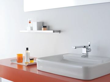 DORNBRACHT LULU umyvadlová stojánková baterie, s odtokovou soupravou, chrom 33 500 710-00 Obrázek - fotka