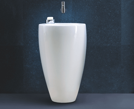LAUFEN ILBAGNOALESSI ONE umyvadlo na podlahu 53 cm, bez přepadu, LCC H8119724001091 Obrázek - fotka