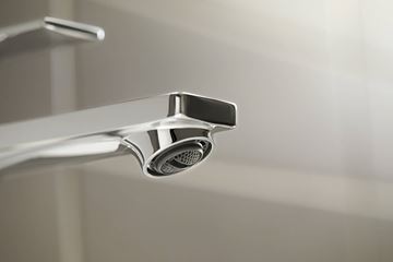 HANSGROHE REBRIS E umyvadlová stojánková baterie, CoolStart EcoSmart+, s odtokovou soupravou, chrom 72591000 Obrázek - fotka