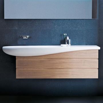 LAUFEN ILBAGNOALESSI ONE umyvadlo 160 cm, s přepadem, LCC H8149714001091 Obrázek - fotka