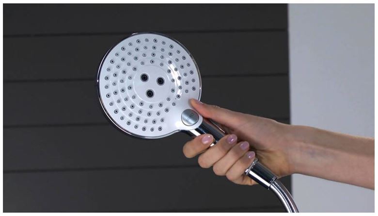 HANSGROHE RAINDANCE SELECT S 3JET ruční sprcha pr. 125 mm, 3 proudy, bílá/chrom 26530400 Obrázek - fotka