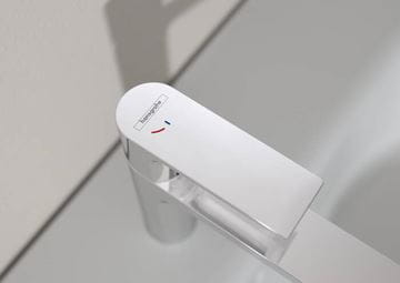 HANSGROHE REBRIS E umyvadlová stojánková baterie, CoolStart, EcoSmart, chrom 72560000 Obrázek - fotka
