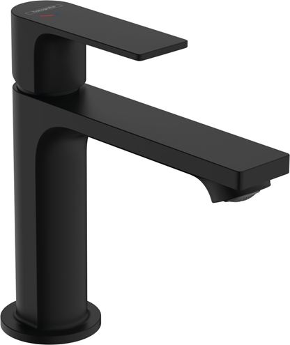 HANSGROHE REBRIS E umyvadlová stojánková baterie, CoolStart, EcoSmart, s odtokovou soupravou, matná černá 72559670 Obrázek - Hlavní obrázek
