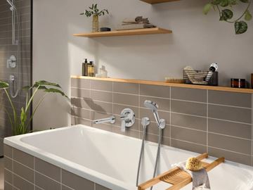 HANSGROHE REBRIS E vanová podomítková baterie, s přepínačem, chrom 72468000 Obrázek - fotka