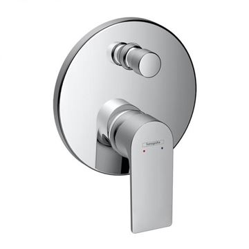 HANSGROHE REBRIS E vanová podomítková baterie, s přepínačem, chrom