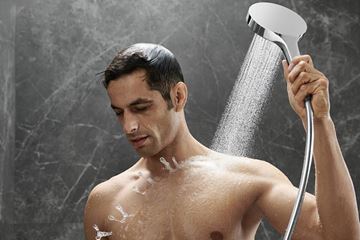 HANSGROHE RAINFINITY 3JET ruční sprcha pr. 130 mm, 3 proudy, chrom 26864000 Obrázek - fotka