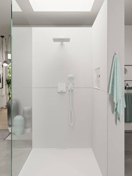 HANSGROHE RAINDANCE SELECT E 3JET ruční sprcha 120x120 mm, 3 proudy, AirPower, matná bílá 26520700 Obrázek - fotka