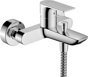 HANSGROHE REBRIS E vanová nástěnná baterie, s přepínačem, chrom
