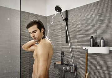 HANSGROHE PULSIFY SELECT S 3JET ruční sprcha pr. 105 mm, Relaxation 3 proudy, chrom 24110000 Obrázek - fotka
