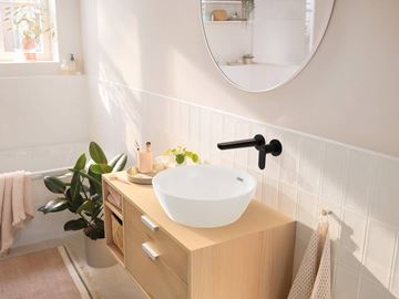 HANSGROHE REBRIS S umyvadlová podomítková baterie, s odtokovou soupravou, EcoSmart, matná černá 72528670 Obrázek - fotka
