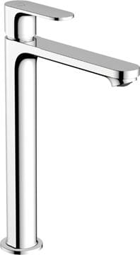 HANSGROHE REBRIS S umyvadlová stojánková baterie, CoolStart, EcoSmart, s odtokovou soupravou, chrom