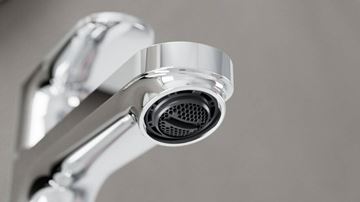 HANSGROHE REBRIS S umyvadlová stojánková baterie, EcoSmart, s odtokovou soupravou, chrom 72517000 Obrázek - fotka