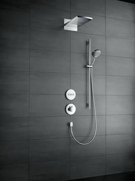 HANSGROHE RAINDANCE SELECT S 120 3JET sprchová souprava 4-dílná, ruční sprcha pr. 125 mm, 3 proudy, tyč, hadice, mýdlenka, chrom 26631000 Obrázek - fotka