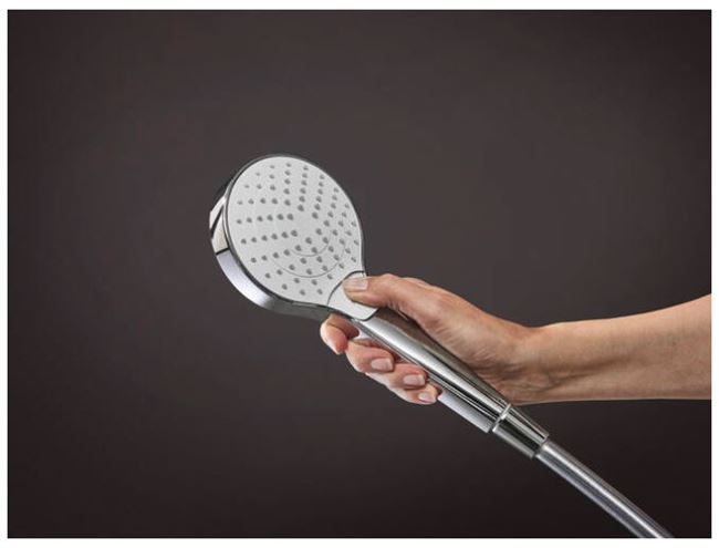 HANSGROHE CROMA SELECT S VARIO 3JET sprchová souprava 3-dílná, ruční sprcha pr. 110 mm, 3 proudy, hadice, držák, bílá/chrom 26421400 Obrázek - fotka