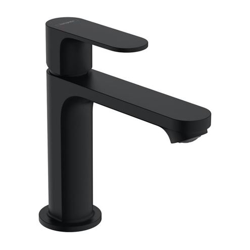 HANSGROHE REBRIS S umyvadlová stojánková baterie, CoolStart, EcoSmart, s odtokovou soupravou, matná černá 72519670 Obrázek - Hlavní obrázek