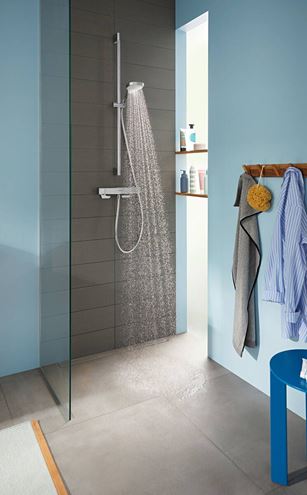 HANSGROHE CROMA SELECT S VARIO 3JET sprchová souprava 3-dílná, ruční sprcha pr. 110 mm, 3 proudy, tyč, hadice, EcoSmart, bílá/chrom 26573400 Obrázek - fotka