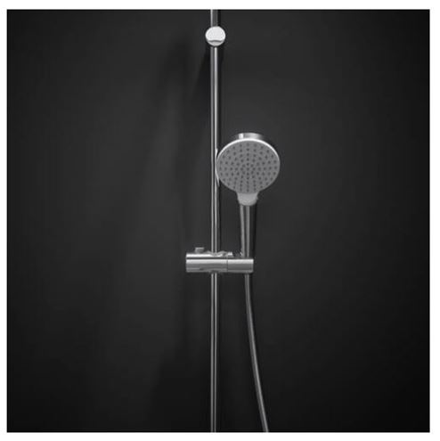 HANSGROHE CROMETTA 1JET sprchová souprava 3-dílná, ruční sprcha pr. 100 mm, tyč, hadice, Green, bílá/chrom 26554400 Obrázek - fotka