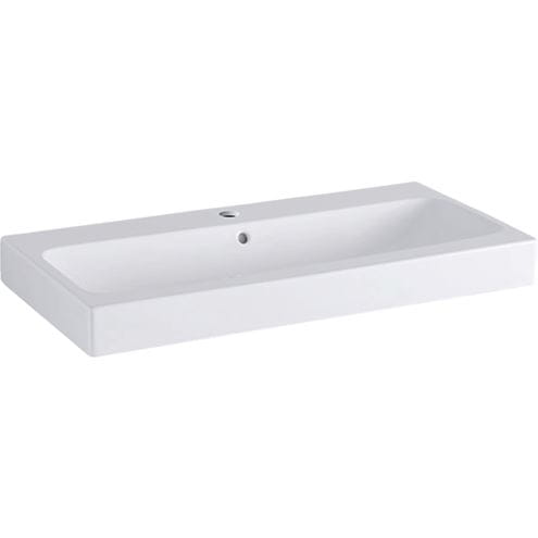 GEBERIT ICON umyvadlo 90 cm, s otvorem pro baterii a přepadem 124090000 Obrázek - Hlavní obrázek