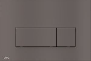 ALCA THIN M57 ovládací tlačítko pro dvě splachování, plast, matný gun metal