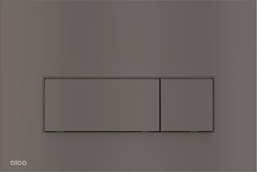 ALCA THIN M57 ovládací tlačítko pro dvě splachování, plast, matný gun metal