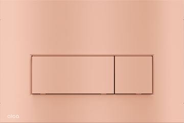 ALCA THIN M57 ovládací tlačítko pro dvě splachování, plast, matný red gold