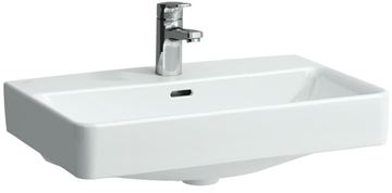 LAUFEN PRO S umyvadlo 60 cm, s otvorem pro baterii a přepadem