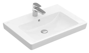 VILLEROY & BOCH SUBWAY 2.0 umyvadlo 65 cm, s otvorem pro baterii a přepadem, alpská bílá 7113FA01 Obrázek - fotka