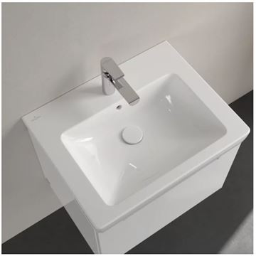 VILLEROY & BOCH SUBWAY 2.0 umyvadlo 60 cm, s otvorem pro baterii a přepadem, alpská bílá 7113F001 Obrázek - fotka