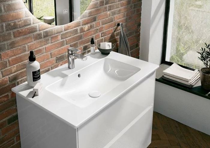 VILLEROY & BOCH VENTICELLO umyvadlo 80 cm, s otvorem pro baterii a přepadem 41048L01 Obrázek - fotka