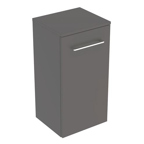 GEBERIT SELNOVA SQUARE nízká skříňka 33x29,7x65 cm, 1 dvířka, matná lávová 501.273.00.1 Obrázek - Hlavní obrázek