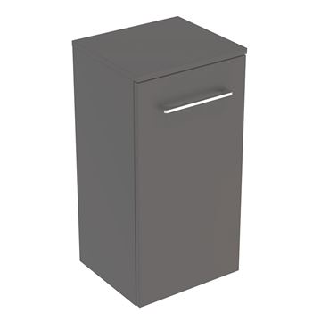 GEBERIT SELNOVA SQUARE nízká skříňka 33x29,7x65 cm, 1 dvířka, matná lávová