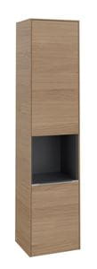 VILLEROY & BOCH SUBWAY 3.0 vysoká skříňka 40x36,2x171 cm, 2 dvířka, 1 police, panty vpravo, Nordic Oak