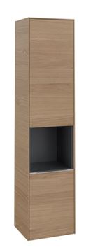 VILLEROY & BOCH SUBWAY 3.0 vysoká skříňka 40x36,2x171 cm, 2 dvířka, 1 police, panty vpravo, Nordic Oak