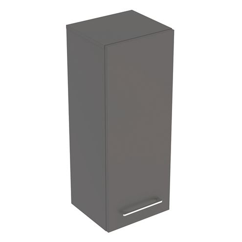 GEBERIT SELNOVA SQUARE nízká skříňka 33x29,7x85 cm, 1 dvířka, matná lávová 501.277.00.1 Obrázek - Hlavní obrázek