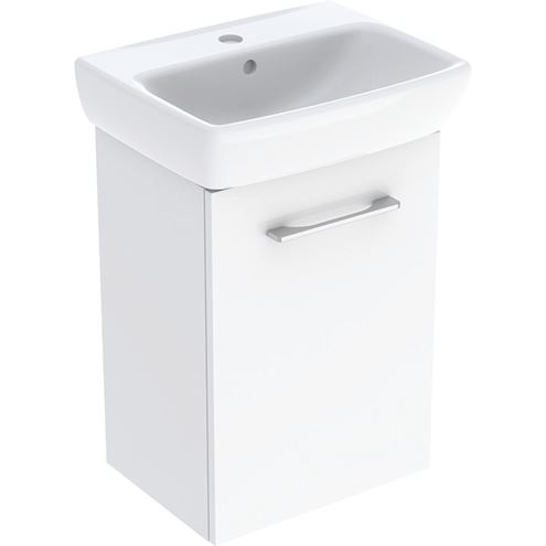 GEBERIT SELNOVA SQUARE skříňka s umývátkem 45x35,4x64,9 cm, 1 dvířka, lesklá bílá 502.746.00.1 Obrázek - Hlavní obrázek