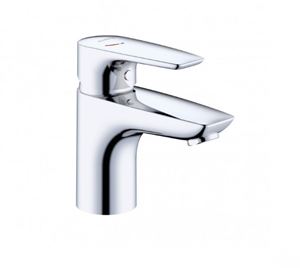 KLUDI PURE&SOLID umyvadlová stojánková baterie, chrom