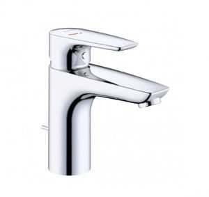 KLUDI PURE&SOLID umyvadlová stojánková baterie, s odtokovou soupravou, chrom