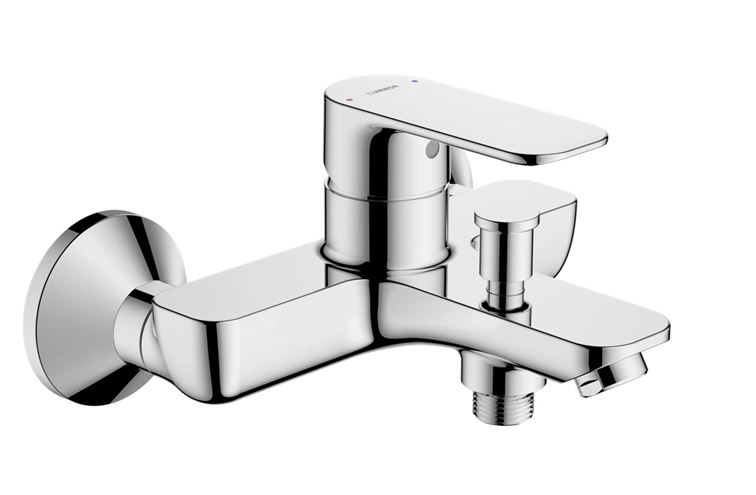 HANSA BASIC vanová nástěnná baterie, s přepínačem, chrom 55442103 Obrázek - Hlavní obrázek