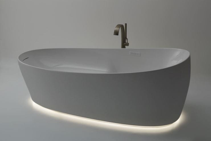 TOTO FLOTATION TUB volně stojící vana 220x105 cm, hydromasážní, LED osvětlení, kompozit PJYD2200PWEE#GW Obrázek - fotka