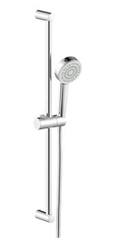 HANSA BASIC sprchová souprava 3-dílná, ruční sprcha pr. 90 mm, tyč, hadice, chrom