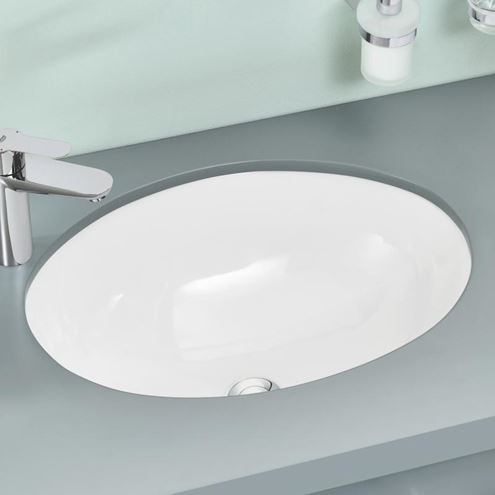 GROHE BAU CERAMIC umyvadlo 56 cm, s přepadem 39423000 Obrázek - fotka