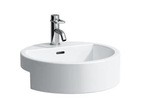 LAUFEN LIVING umyvadlo 46 cm, s otvorem pro baterii a přepadem