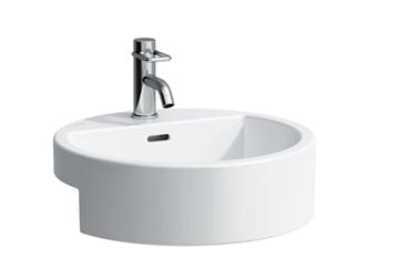 LAUFEN LIVING umyvadlo 46 cm, s otvorem pro baterii a přepadem