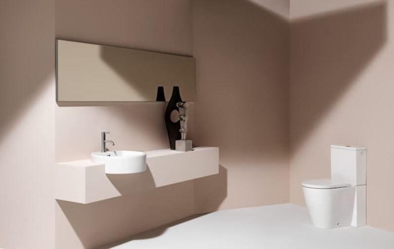 LAUFEN LIVING umyvadlo 46 cm, s otvorem pro baterii a přepadem H8134310001041 Obrázek - fotka