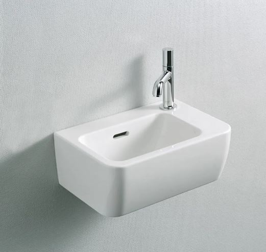 LAUFEN PRO umývátko 36 cm, s otvorem pro baterii vpravo a přepadem H8169550001061 Obrázek - fotka