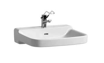 LAUFEN PRO LIBERTY bezbariérové umyvadlo 65 cm, s otvorem pro baterii a přepadem
