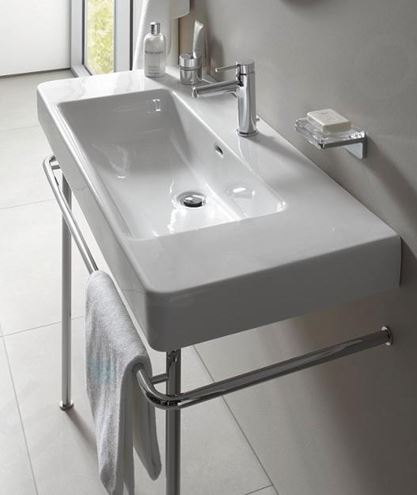 LAUFEN PRO S umyvadlo 105 cm, s otvorem pro baterii a přepadem H8139660001041 Obrázek - fotka
