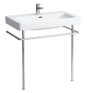 LAUFEN PRO S umyvadlo 85 cm, s otvorem pro baterii a přepadem H8139650001041 Obrázek - fotka