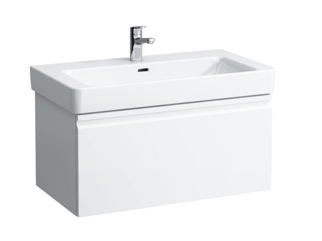 LAUFEN PRO S umyvadlo 85 cm, s otvorem pro baterii a přepadem H8139650001041 Obrázek - fotka